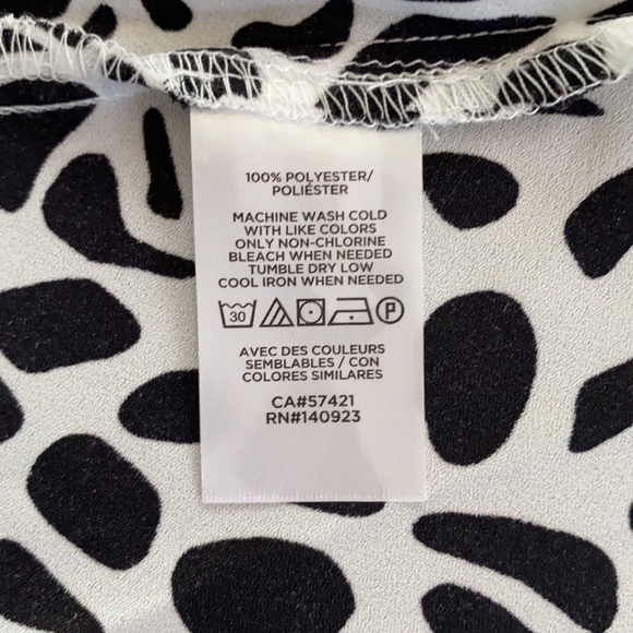 LOFT ANIMAL PRINT PEPLUM BLOUSE - Picture 7 of 15